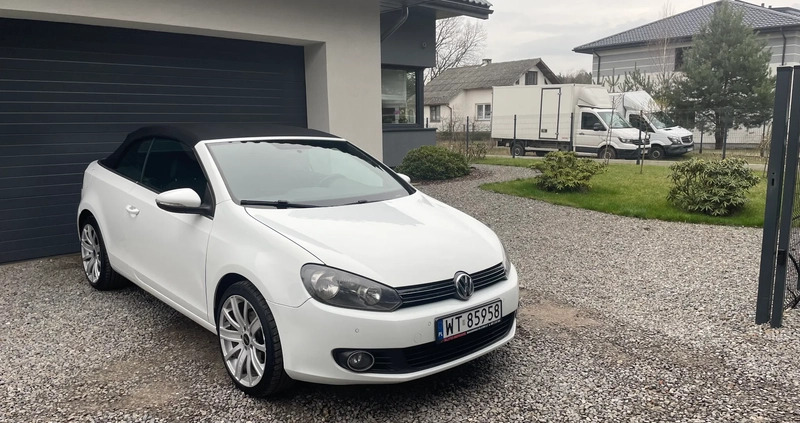 Volkswagen Golf cena 32700 przebieg: 181200, rok produkcji 2012 z Józefów małe 232